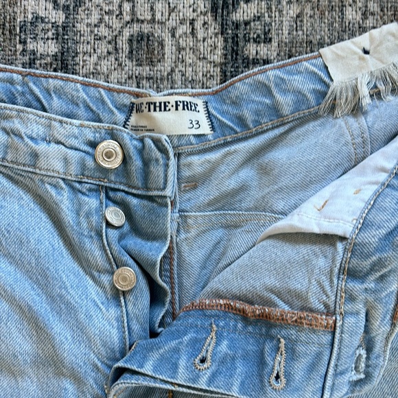 Free People Midrise Barrel Pants - Picture 2 of 2